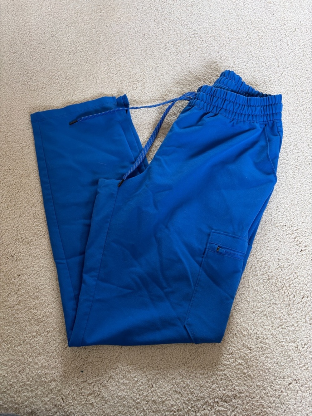Women’s Blue Jaanuu Straight leg Drawstring Utility Pants